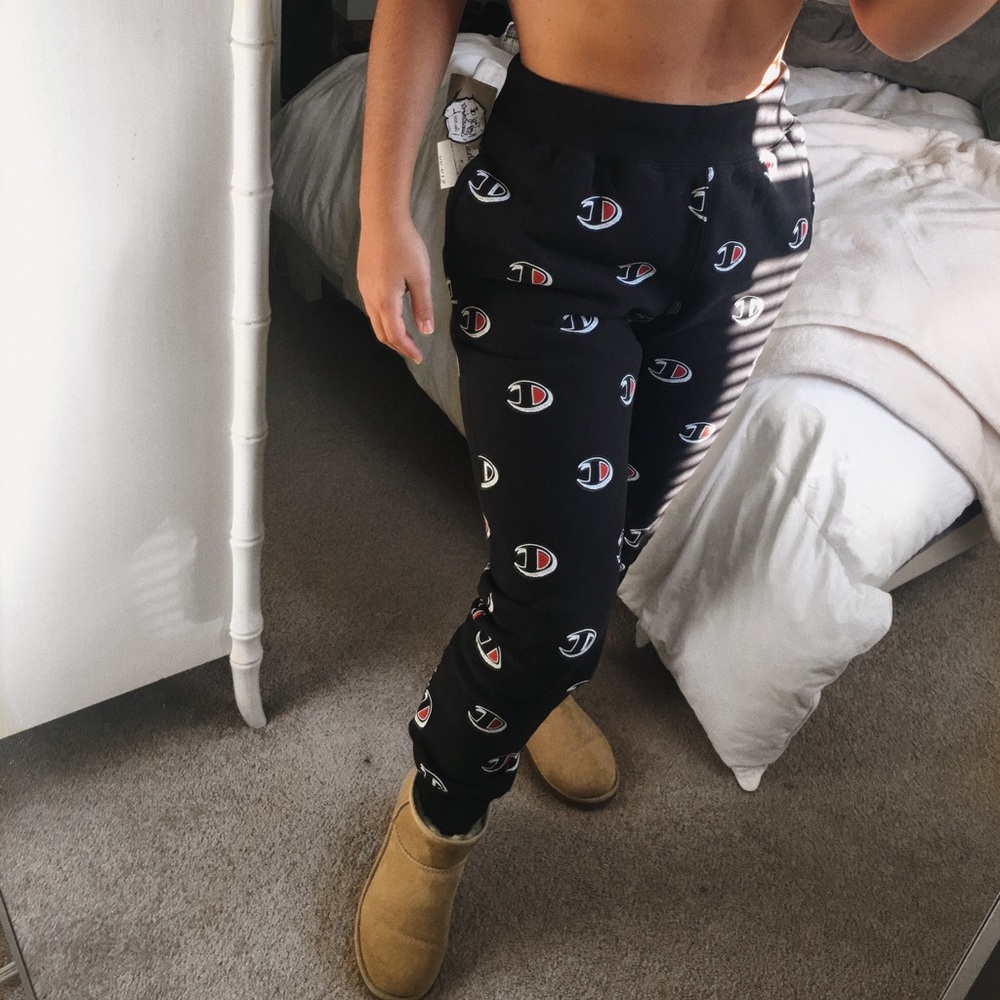 CHAMPION | Reverse Weave All Over Logo Joggers